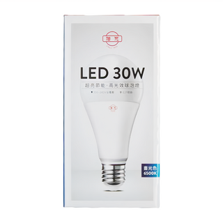 旭光 30W LED 燈泡, 白光, 1盒