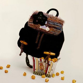 Vanwalk 出走 幸運少女迷你後背包 V2734, 黑糖曲奇