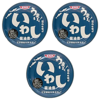 SSK 清水食品 清水醬油沙丁魚罐 日本宮城縣產, 150g, 3罐