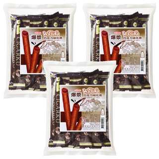 惠香 Wasuka爆漿巧克力威化捲, 125g, 網路超夯必買零食, 3袋