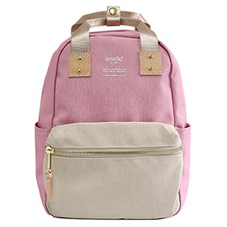 anello 超輕盈防潑水迷你後背包, 20 x 11 x 26cm, 櫻花粉