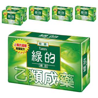 GREEN 綠的 藥皂, 80g, 6個
