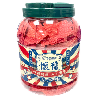 大田海洋 魚片 鱈魚風味,600g,懷舊零食, 1罐