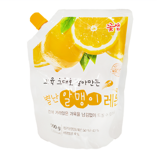 Kotsam 花泉 蜂蜜檸檬茶 果醬, 500g, 韓國家家戶戶常備飲品, 1包
