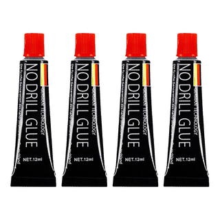 AHOYE 萬用快乾強力接著劑 12mL x 4條, 超強黏性 承重10公斤, 金屬/牆面/塑料/陶瓷適用