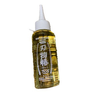 刃物椿 日本製 刀油 黒ばら保養油/刃物油/防銹油 原廠滴漏罐 100ml, 1瓶