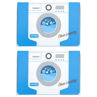 Tamsaa 防染色洗衣紙, 100張, 2盒