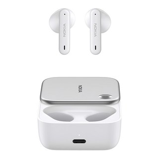 NOKIA E3106 真無線藍芽耳機，白色，藍芽5.2，13mm動圈單體, 1盒