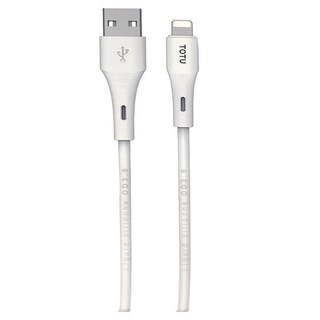 TOTU 拓途 膚感系列 PD USB-C-Type-C Lightning/iPhone傳輸線快充線 液態矽膠 60W, 1m, 白色, 1條