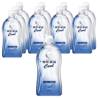 ROHTO 樂敦 視涵 水感多效保養液 清涼滋潤, 500ml, 10瓶