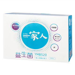 YM BIOMED 陽明生醫 一家人益生菌 YMB520, 2.5g x 30包, 1盒