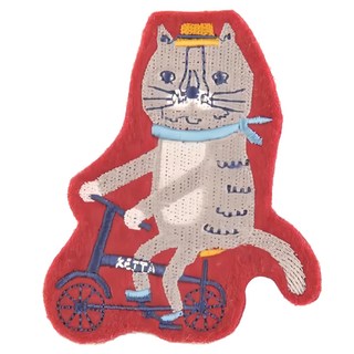kUSUgURU JAPAN 日本眼鏡貓 Ketta Rinrin隱藏版角色系列 絨毛立體造型刺繡胸針