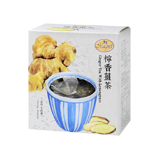 Magnet 曼寧 檸香薑茶 南投名間鄉老薑 45g 口感清新檸檬草, 3g, 15包, 1盒