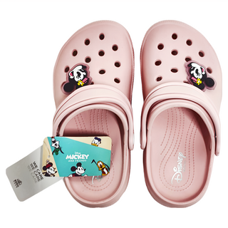 MICKEY MOUSE 米奇 兒童款立體造型防水洞洞涼鞋 (尺寸: 15-22)