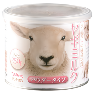 PetBest 犬貓專用羊奶粉 荷蘭純羊奶 高鈣易吸收 全齡犬貓適用 營養補充首選, 250g, 1罐