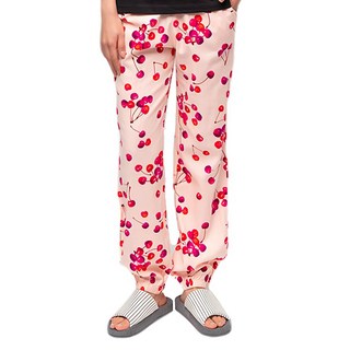 CARET 女士運動褲 櫻桃粉 M 棉54% 嫘縈46%