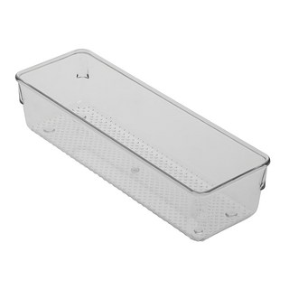 VERSA 粒紋冰箱/廚房/瓶罐收納盒 長方23cm, 1個, 1入