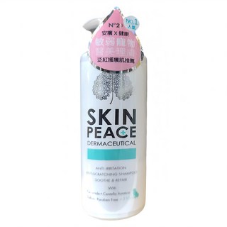 SKIN PEACE 肌本和平 敏弱寵物醫美理膚沐浴乳 N°29 抗紅安癢配方 310ml, 1瓶