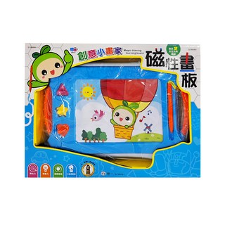 世一 創意小畫家磁寫板 Magic drawing learning board, 藍色, 不適用, 1個