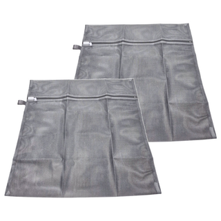 小閨祕 竹炭抗菌洗衣袋 50x50cm SGS認證 高密度/高抗菌/高保護 可烘乾, 方型, 2包