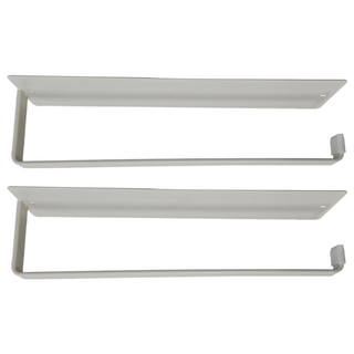 冰箱磁吸式廚房紙巾架, 白色, 25.5 x 6 x 6.5cm, 2個