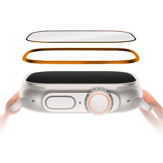 HODA 好貼 滿版黑霧面玻璃貼 + 鈦合金保護框