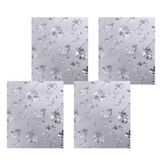 半島良品 抗UV防曬靜電貼/窗貼 4捲, 牡丹花