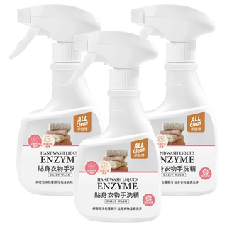 do it 多益得 ALL Clean 貼身衣物手洗精 雪松玫瑰, 360ml, 3瓶