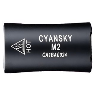 CYANSKY 可充電鑰匙燈 M2 迷你Micro USB手電筒 200流明 CREE XP-E2 R3 LED, 黑色, 1個