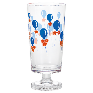 ADERIA 昭和系列高腳玻璃杯 305ML 日本製造, 透明色, 1個