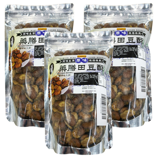 SUNFOOD 太禓食品 嗑蠶澳洲藥膳蠶豆酥 原味 獨家藥膳配方 清香不油膩, 350g, 3包