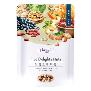 Nature Time 自然時記 生機五享堅果, 1包, 140g