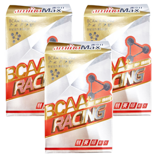 aminoMax 邁克仕 BCAA+RACING 競賽級配方 胺基酸膠囊, 20顆, 850mg, 3盒