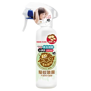 小不叮 草本驅蚊噴霧 升級版 全家適用 有機認證精油 不含DEET, 200ml, 1瓶