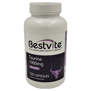 Bestvite 牛磺酸膠囊, 120顆, 1.1g, 1罐