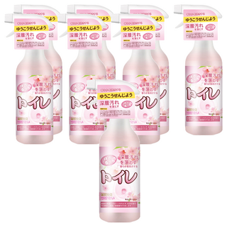 AHOYE 日本桃香馬桶除臭噴霧潔廁劑, 8瓶, 500ml