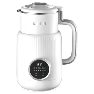 SOnGEn 松井 多功能蔬果輔食冷熱破壁調理機/豆漿機/果汁機 SG-331JU 淨雪白