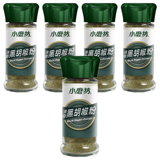 小磨坊 清香黑胡椒粉, 32g, 5瓶