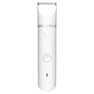 AFAMIC 艾法 USB充電四合一多功能長續航安全寵物電動剃毛剪 磨甲器 貓狗剪毛, 經典白, 1組