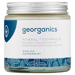 georganics 礦物牙膏 英國薄荷, 1個, 120ml
