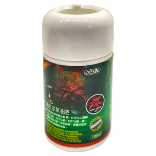 ISTA 伊士達 紅色水草 螯合鐵 優質激紅水草液肥 I-A411 120ml, 1罐