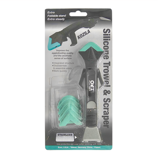 ORX PLUS TOOLS 穩定支架矽利康刮刀, 可收折, 額外穩定, 1個