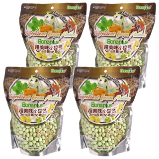 Boneplus 超美味小饅頭 - 狗狗貓貓零食, 平衡菠菜, 250g, 4包