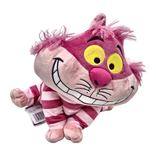 SEGA 愛麗絲夢遊仙境 絨毛玩偶 適用年齡10歲以上, 柴郡貓 紅色 + 粉紅色, 1個, 32cm