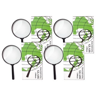 百貨King 高級放大鏡，鏡面10cm, 4支