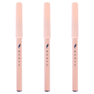 Neuve 惹我 眉筆 防水抗汗 筆芯柔軟 輕巧方便, 咖啡色, 3支