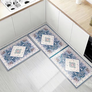 半島良品 水晶絨地墊套組, 波斯花紋