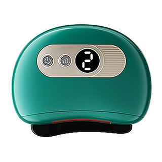 9段式智能紅光砭石刮痧按摩儀, SA4801D-1, 白色/綠色 顏色隨機