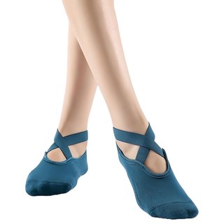 PORA BELLA 芭蕾交叉防滑瑜珈襪 女款 YG010