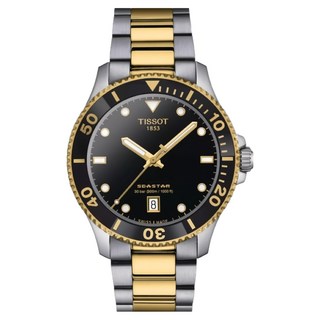 TISSOT 天梭 男款 SEASTAR 海洋之星 潛水石英腕錶 T1204102205100 40mm